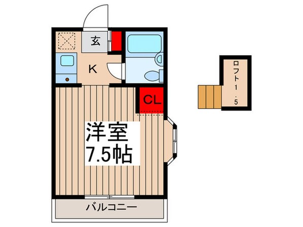 グリ－ンハイツ寿の物件間取画像